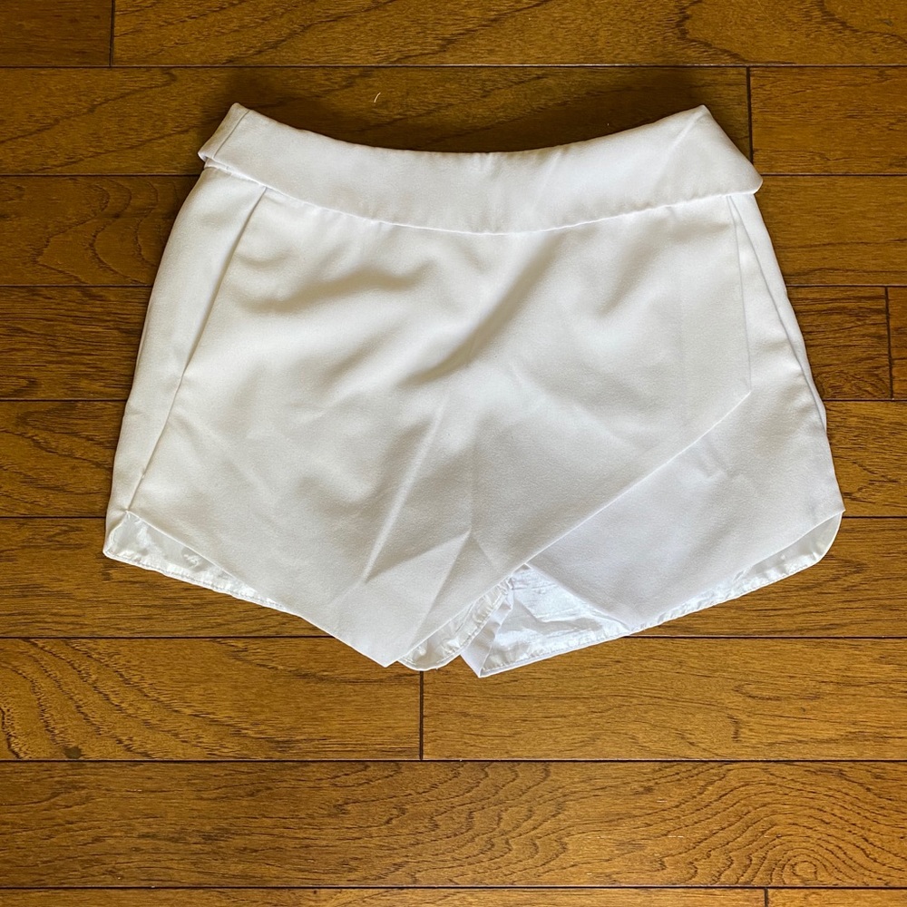 white shorts